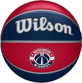 BOLA DE BASQUETEBOL WILSON NBA TEAM TRIBUTE WASHINGTON WIZAR...
