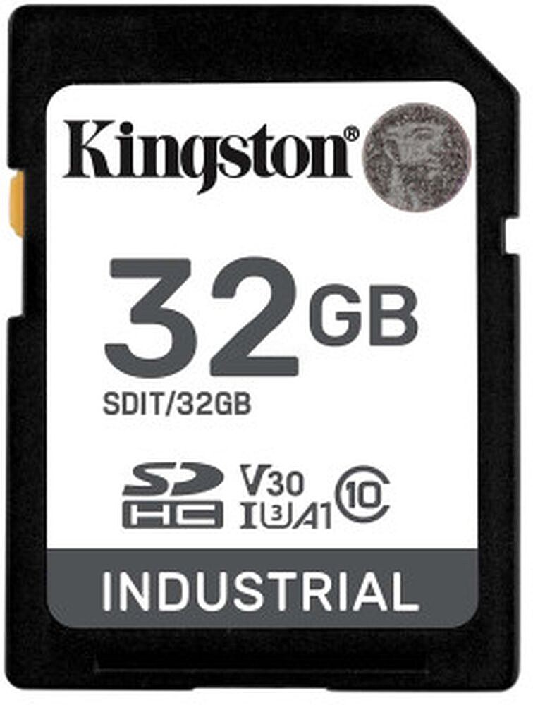 SDHC Card 32GB Industrial C10 UHS-I U3 V30 A1 pSLC SDIT/32GB
