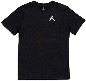 T-SHIRT NIKE JORDAN COM JUMPMAN BORDADO - Preto 14 Anos