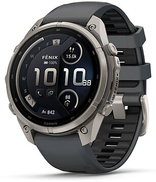 010-04336-21 : SMARTWATCH GAMIN FENIX 9 PRO 47MM AMOLED LTE DARK GREY BAND