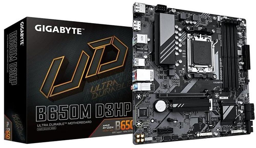 Placa-mãe gigabyte b650m d3hp matx