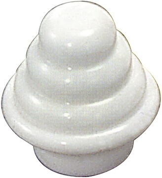 TERMINAL externo tubo de 12 mm. Branco