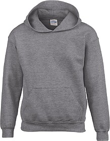 GI18500B Sweatshirt de criança com capuz HEAVY BLEND™ tam...