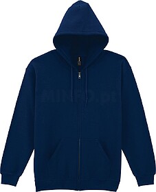 GI18600 Sweatshirt de homem com fecho e capuz Heavy Blend™...