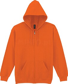 GI18600 Sweatshirt de homem com fecho e capuz Heavy Blend™...