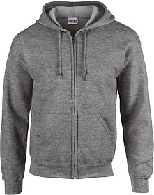 GI18600 Sweatshirt de homem com fecho e capuz Heavy Blend™...