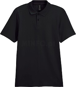 GI64800C Polo piqué de homem Softstyle tam: L cor: Black : ...