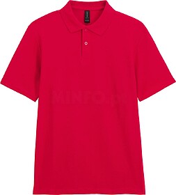 GI64800C Polo piqué de homem Softstyle tam: L cor: Red : Gi...