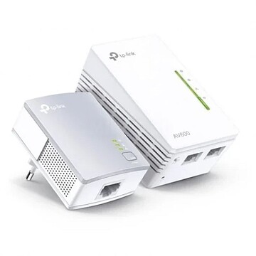 TL-WPA4221KIT : AV600 Powerline Wi-Fi Kit, Qualcomm, 300Mbps em 2.4GHz, 600Mbps Powerline, HomePlug AV, 2 Portas 10/100Mbps, Wi-Fi Clone, Twin Pack (1* TL-PA4010 & 1*TL-WPA4220) - válido p unid faturadas até 30 de outubro ou fim de stock