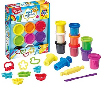 907202 : Pasta de modelar maped pat dough 9 botes 96 gr colo...