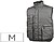Sierrgr-TM : Colete Detalplus Multibolsos Cintura Elastica Cor Cinza Tamanho M - imagem 1