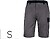 Bermuda deltaplus com cintura ajustavel e 5 bolsos cor cinza-verde tamanho s M1BE2GRPT - imagem 1