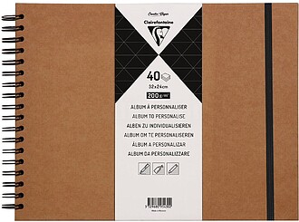 95430C : Album espiral para personalizar clairefontaine tapa...