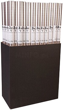 95598C : Papel de regalo film transparente rollo 3x0,70