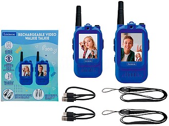 Walkie-talkies lexibook com ecrã função de chamada de ví...