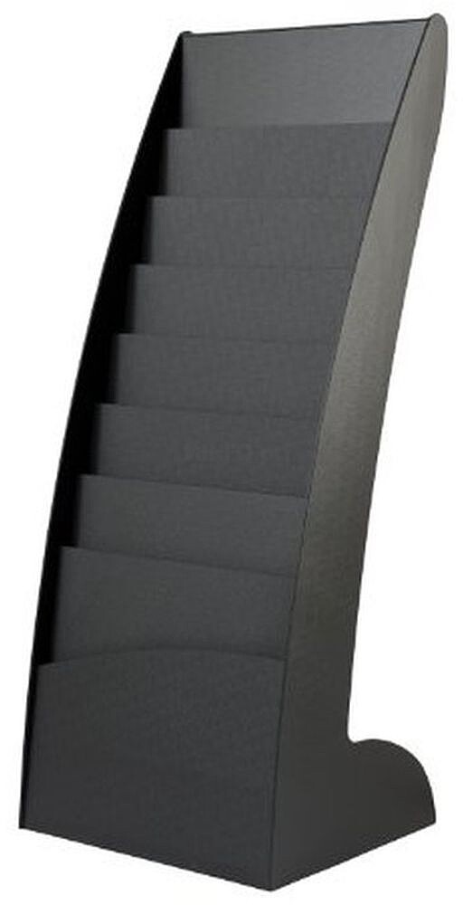 Expositor Paperflow de Solo com 8 Compartimentos NA Cor Preto 1083 X 350 X 443 MM 285.01