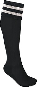 PA015 Meias de desporto às riscas tam: 43/46 EU cor: Black/...