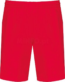 PA154 Calção de desporto tam: 3XL cor: Red : PROACT® Seca...