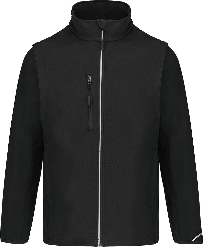 Casaco softshell com mangas amovíveis PA323
