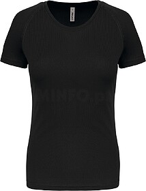 PA439C T-shirt de senhora de manga curta tam: S cor: Black :...