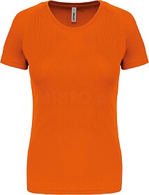 PA439C T-shirt de senhora de manga curta tam: L cor: Orange ...