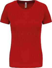 PA439C T-shirt de senhora de manga curta tam: L cor: Red : P...