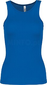 PA442C Top de desporto tam: M cor: Aqua Blue : PROACT® 100%...