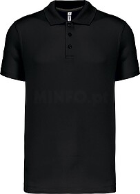 PA480 Polo de manga curta tam: XXL cor: Black : PROACT® 100...