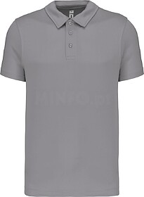 PA482C Polo de homem de desporto tam: XXL cor: Fine Grey : P...