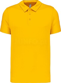 PA482C Polo de homem de desporto tam: S cor: True Yellow : P...