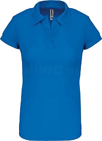 PA483C Polo de senhora de desporto tam: M cor: Aqua Blue : P...