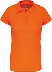 PA483C Polo de senhora de desporto tam: M cor: Orange : PROA...