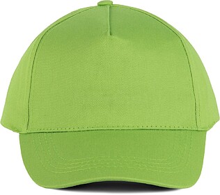 KP116 Boné de algodão - 5 painéis tam: One Size cor: Lime...