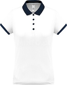 PA490 Polo piqué performance de senhora tam: XXL cor: White...