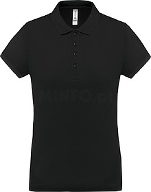 PA490 Polo piqué performance de senhora tam: XXL cor: Black...