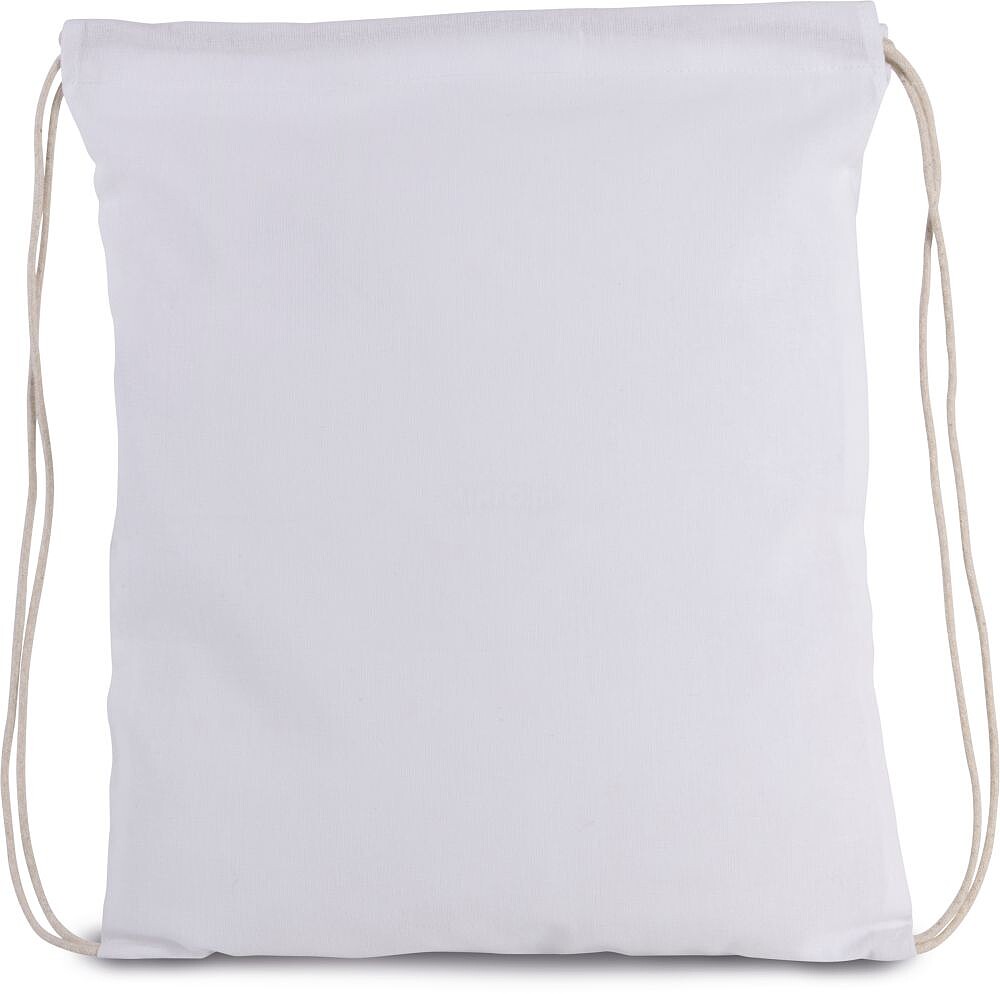 Mochila pequena em algodão biológico com cordões KI0147