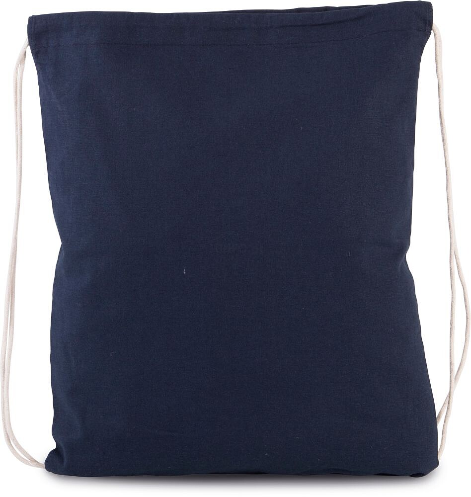Mochila pequena em algodão biológico com cordões KI0147