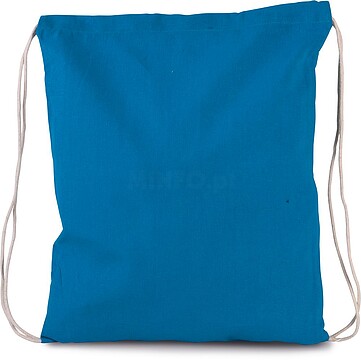 Mochila pequena em algodão biológico com cordões KI0147