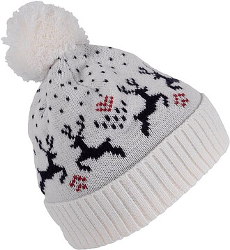 Gorro de Natal com motivo renas KP512