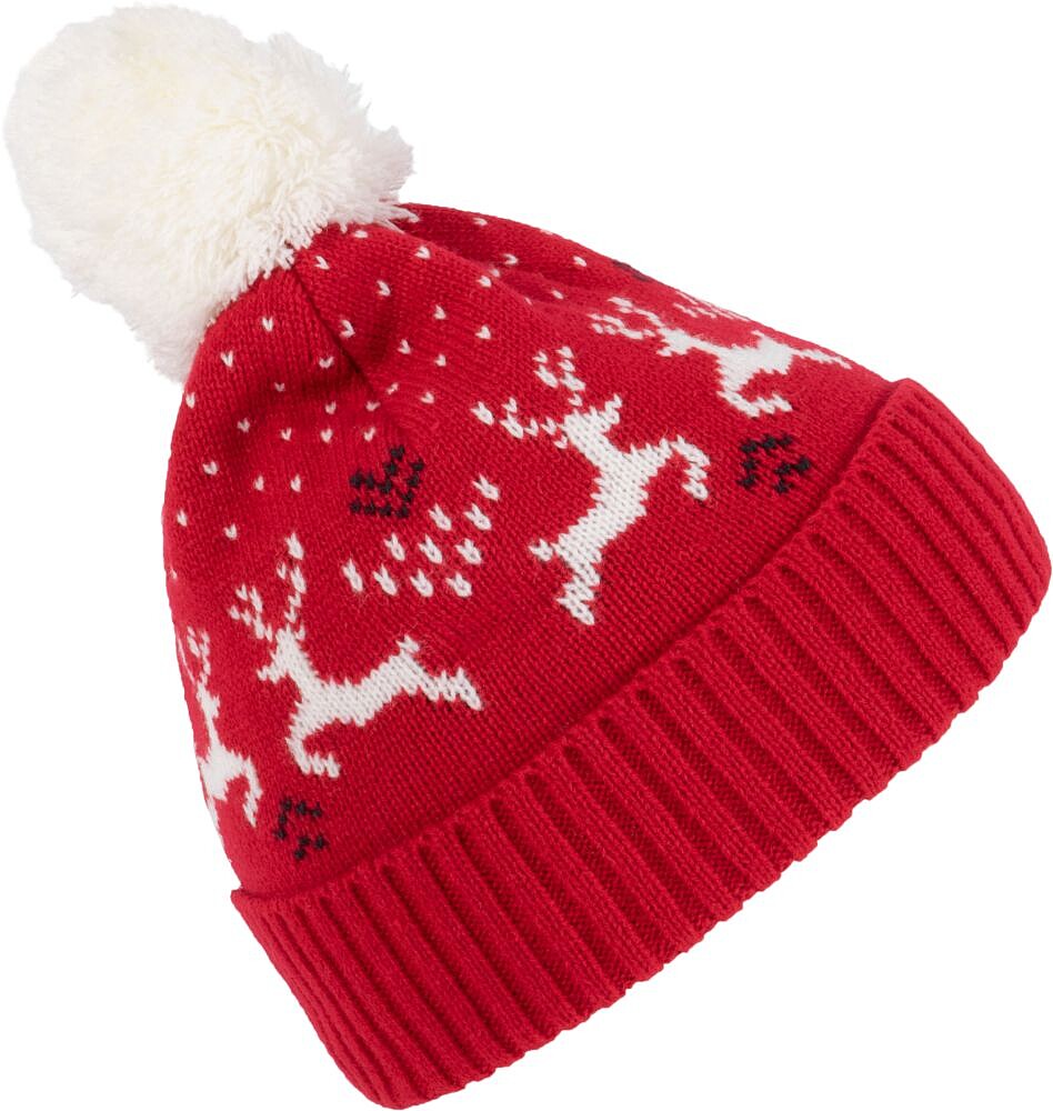 Gorro de Natal com motivo renas KP512