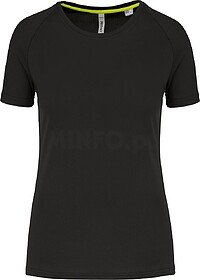 PA4013 T-shirt de desporto de senhora de material reciclado ...