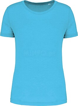 T-shirt de desporto de senhora Triblend com decote redondo PA4021