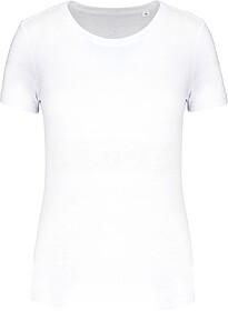 PA4021 T-shirt de desporto de senhora Triblend com decote re...