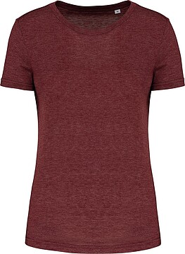 T-shirt de desporto de senhora Triblend com decote redondo PA4021