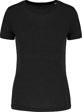T-shirt de desporto de senhora Triblend com decote redondo PA4021