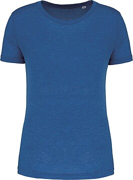 T-shirt de desporto de senhora Triblend com decote redondo PA4021