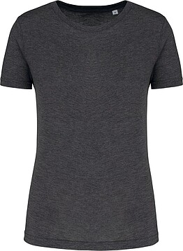 T-shirt de desporto de senhora Triblend com decote redondo PA4021
