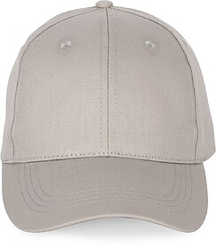 KP192 Boné – 6 painéis tam: One Size cor: Light Grey : K...