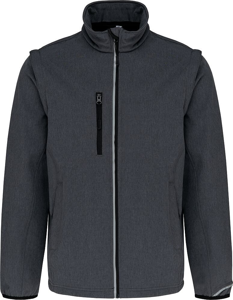 Casaco softshell com mangas amovíveis PA323