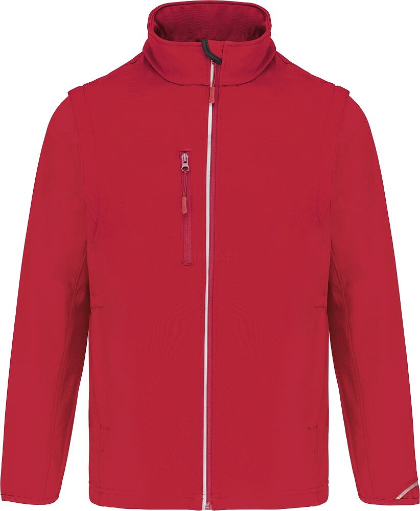 Casaco softshell com mangas amovíveis PA323